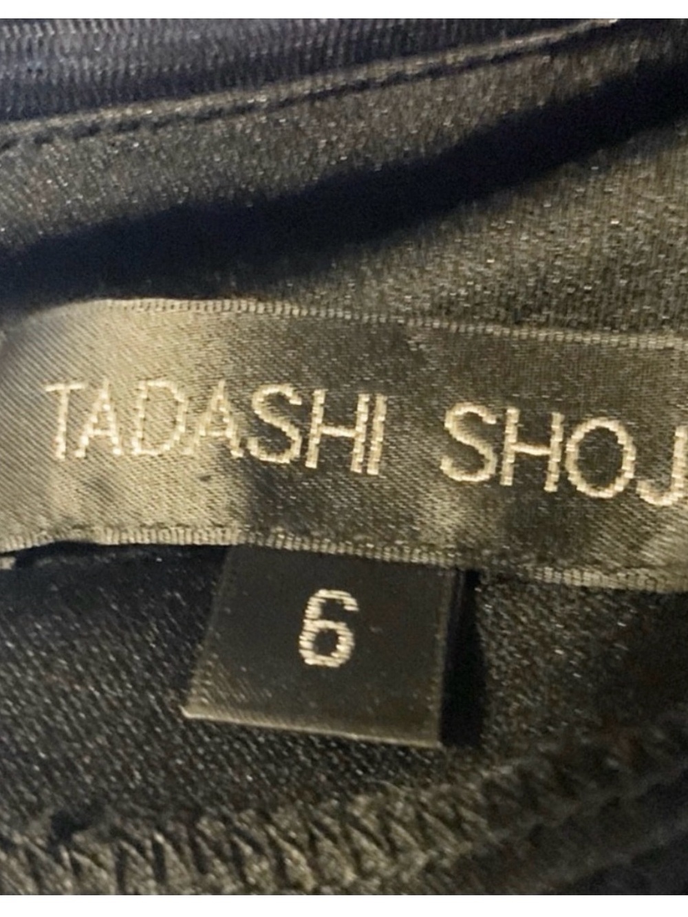 Tadashi Shoji One-Shoulder Black Sequin Sheath Dress - Picture 8 of 9